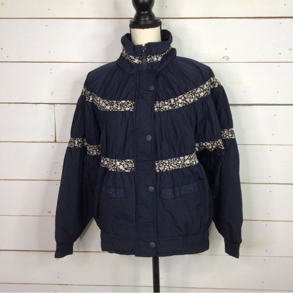 BNWT! Free people on my mind navy bomber jacket